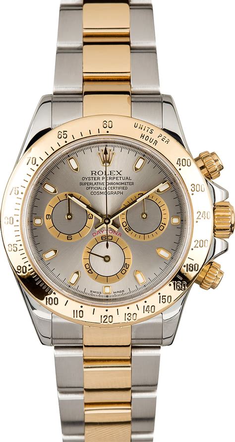 rolex cosmograph daytona used price 2 tone|rolex daytona winner price.